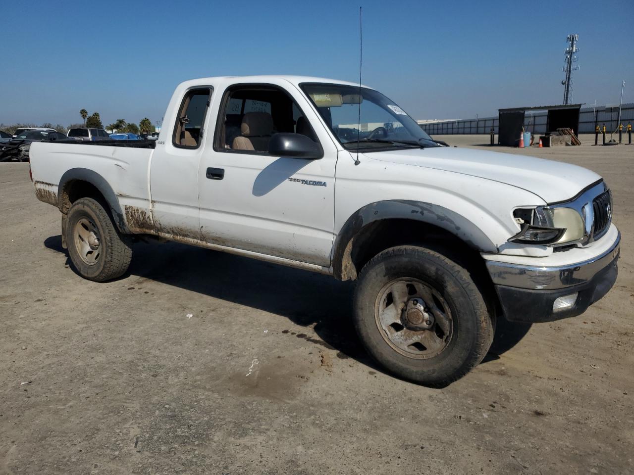 2001 Toyota Tacoma VIN 5TESM92N61Z822717 Copart auction photo, all over damage thumbnail 4