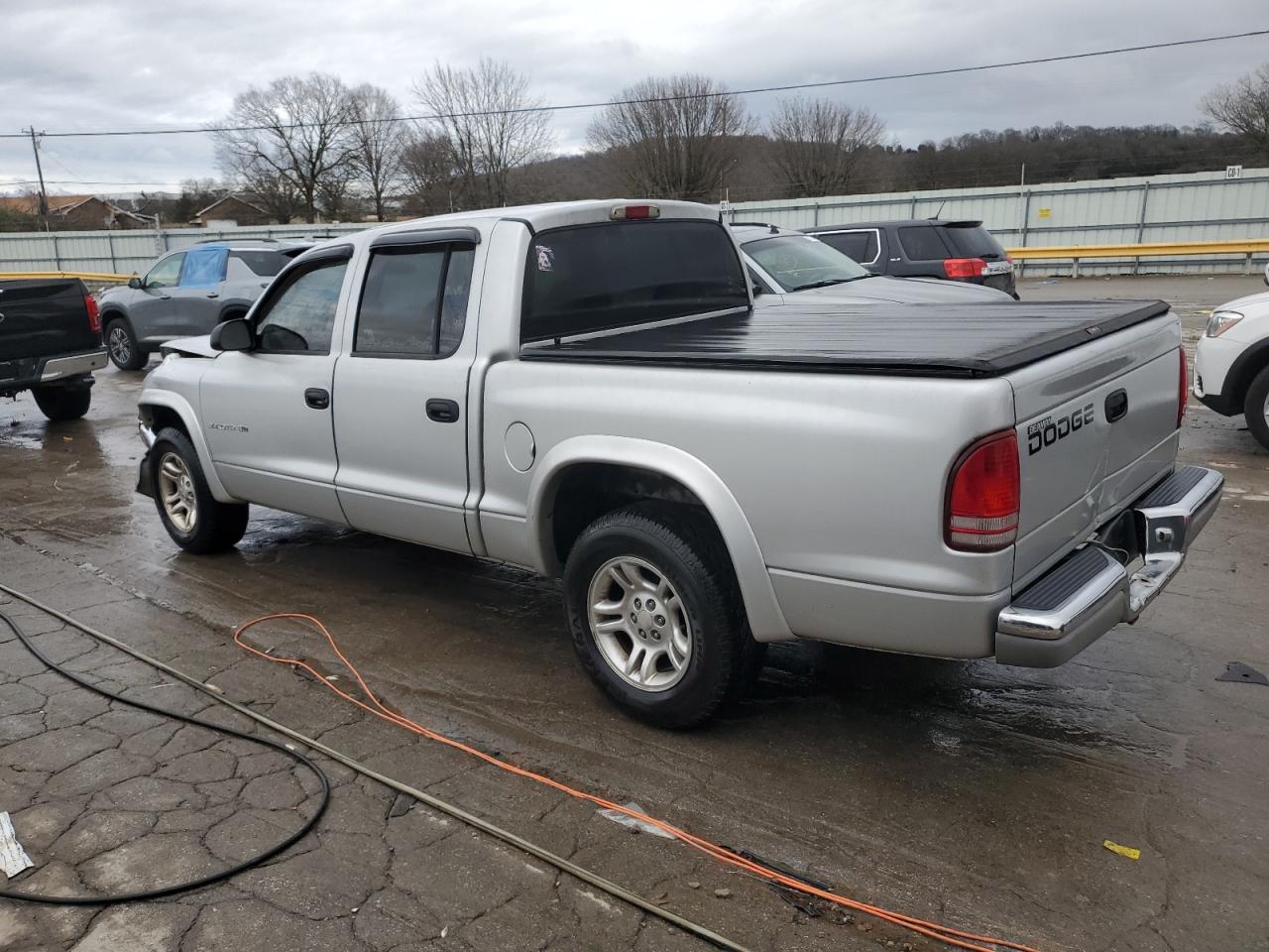2002 Dodge Dakota VIN 1B7HL48X72S584617 Copart auction photo, front end damage thumbnail 2