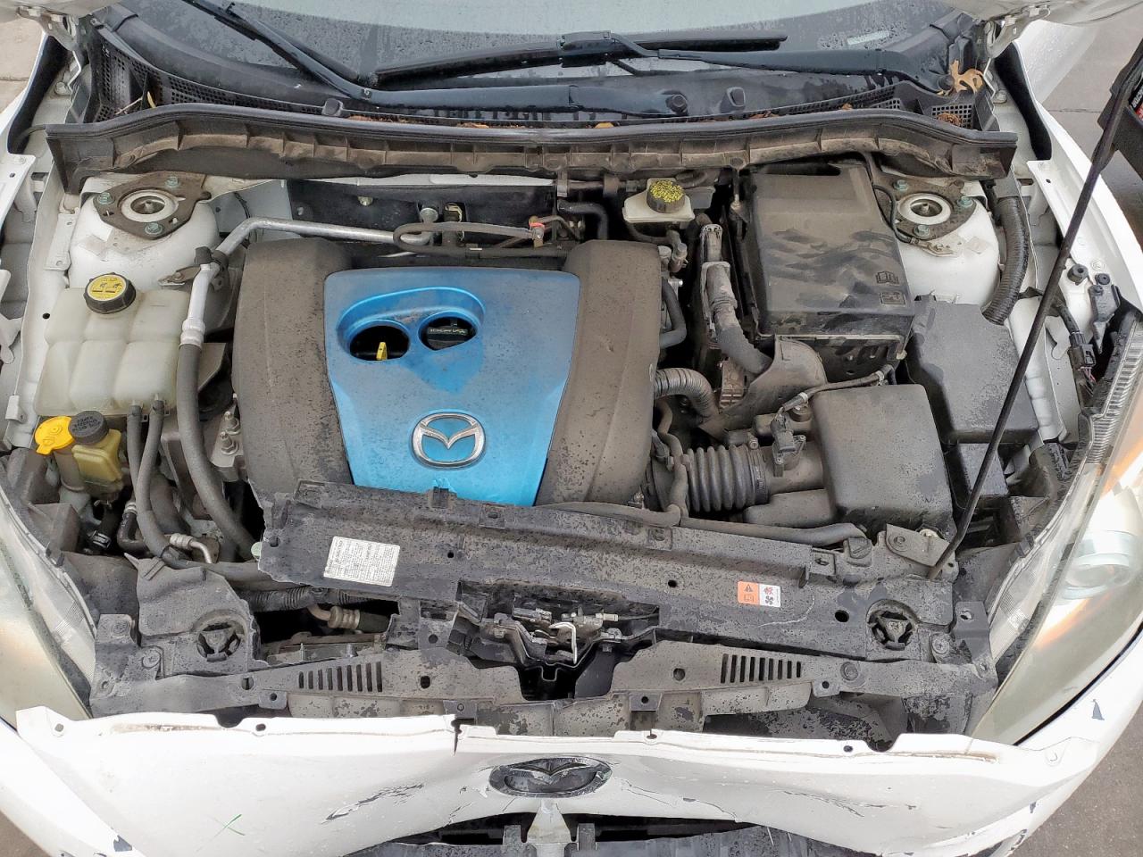 2013 Mazda 3 VIN JM1BL1U76D1701722 Copart auction photo, front end damage thumbnail 11