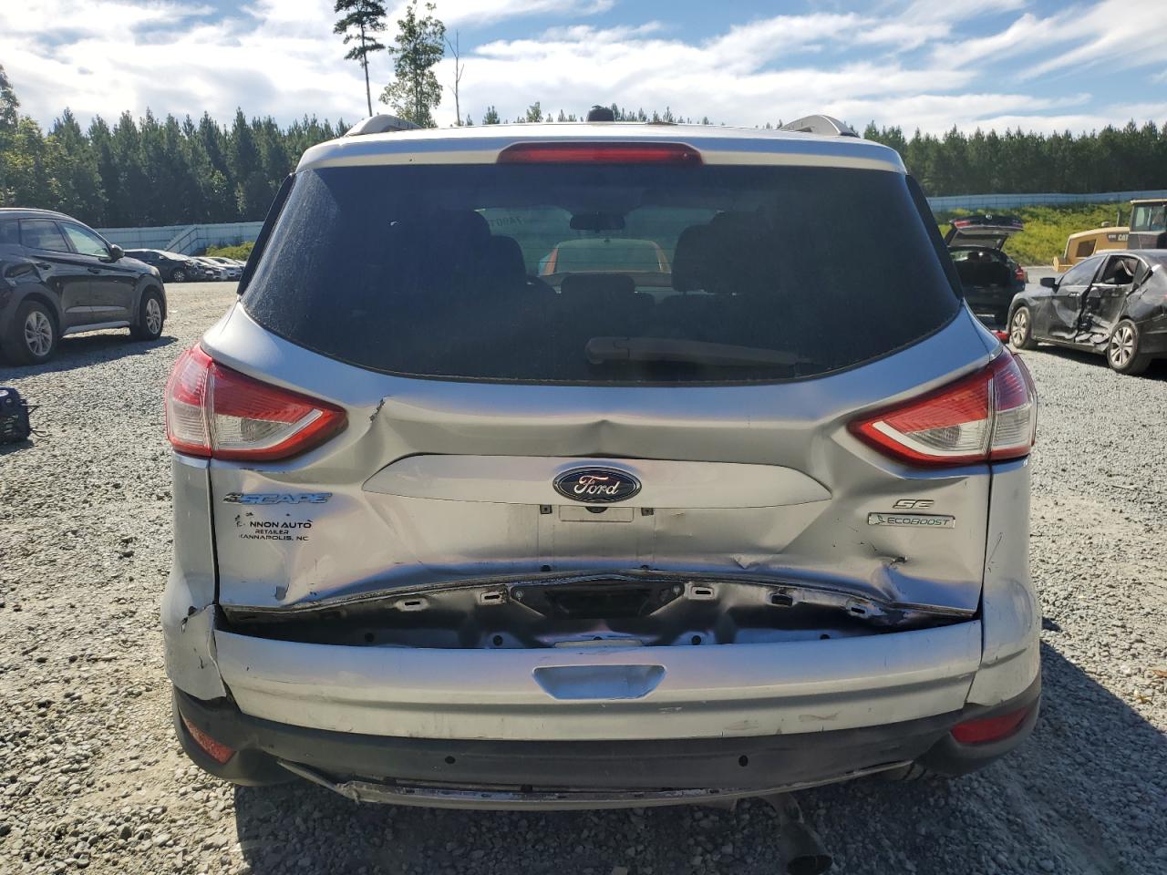 2016 Ford Escape VIN 1FMCU0GX4GUA76694 Copart auction photo, rear end / front end damage thumbnail 6