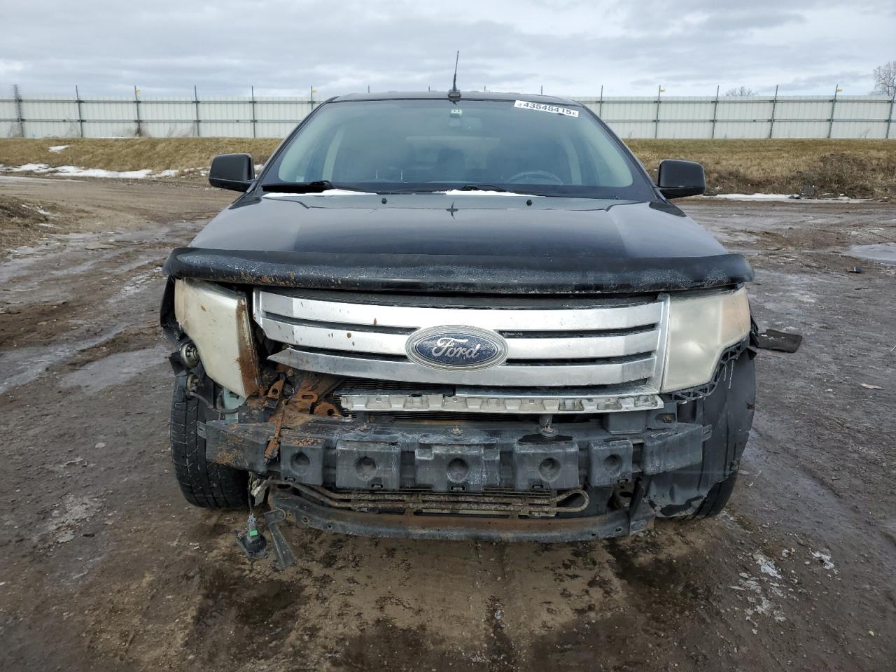 2007 Ford Edge VIN 2FMDK39C27BB25614 Copart auction photo, front end damage thumbnail 5