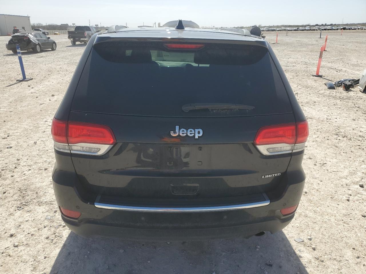 2018 Jeep Grand Cherokee VIN 1C4RJEBG5JC182466 Copart auction photo, front end / side damage thumbnail 6