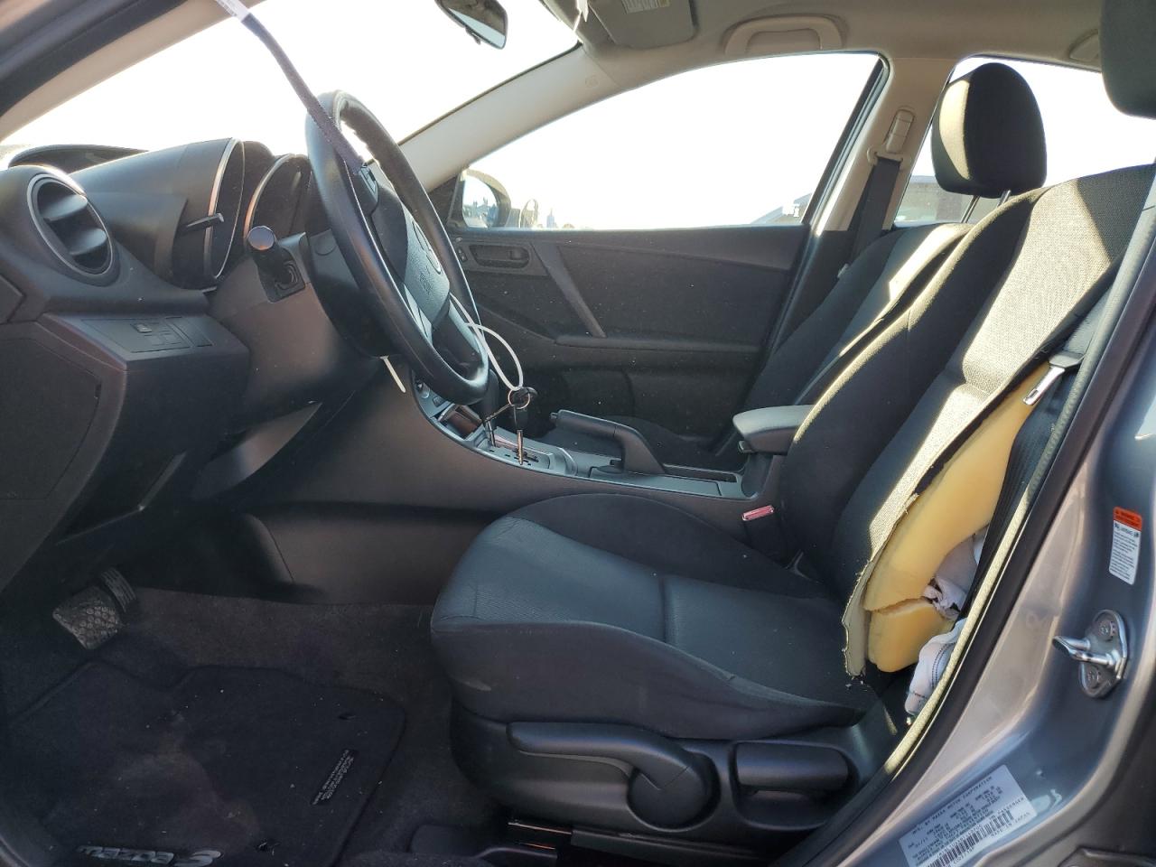 2011 Mazda 3 VIN JM1BL1UGXB1449700 Copart auction photo, side damage thumbnail 7
