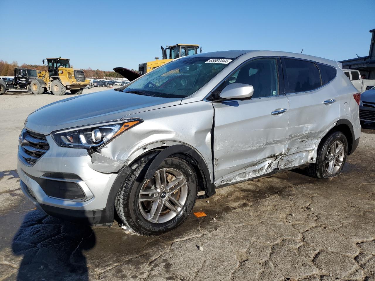 2018 Hyundai Santa Fe VIN 5XYZT3LB0JG552820