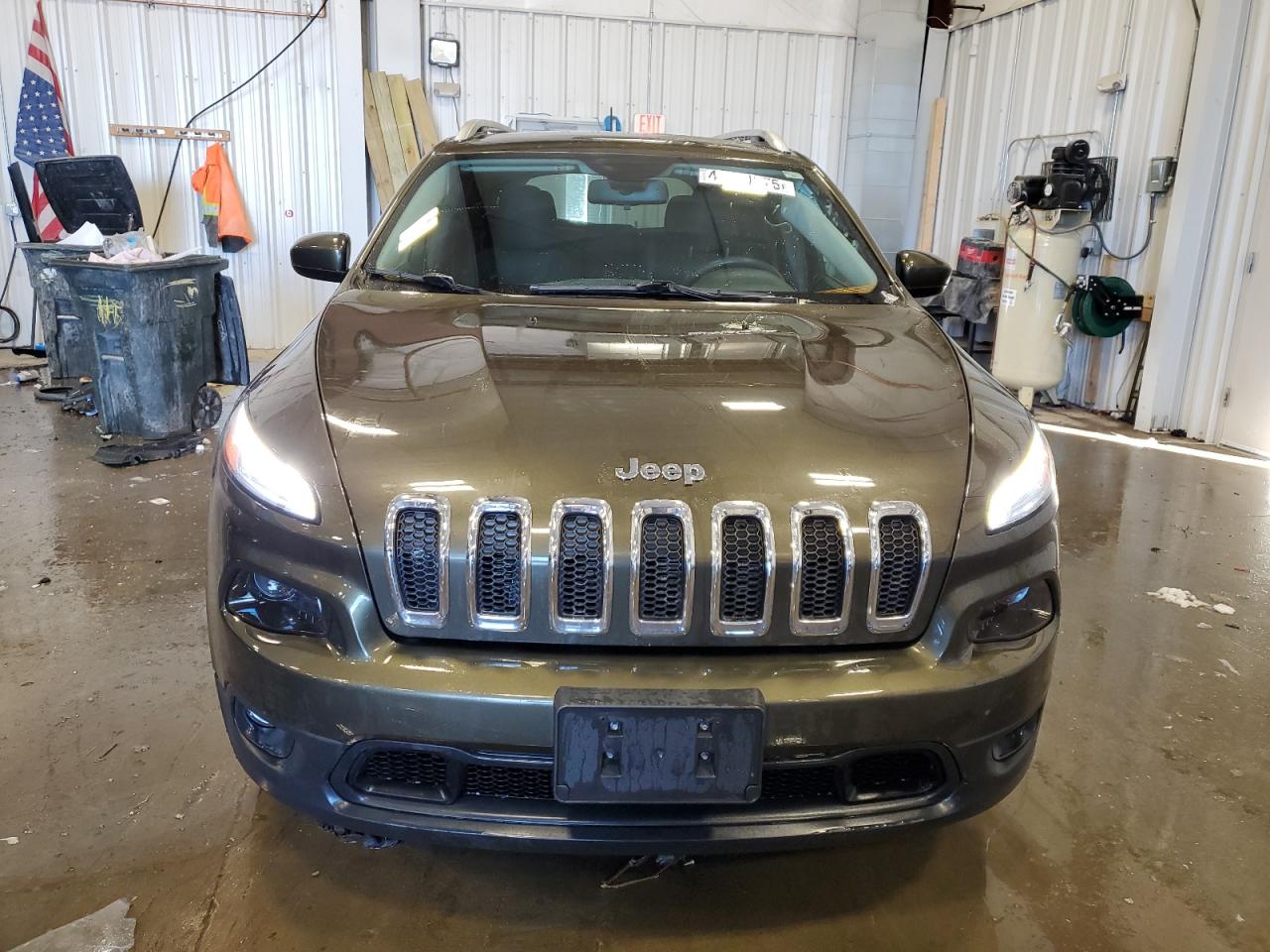 2015 Jeep Grand Cherokee VIN 1C4PJLCS9FW771265 Copart auction photo, side damage thumbnail 5