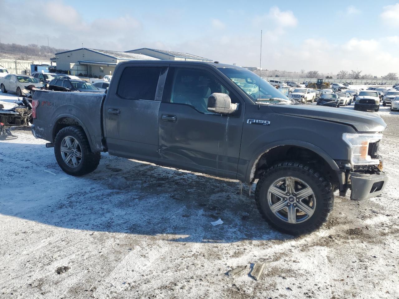 2018 Ford F-150 VIN 1FTEW1EG7JFB63999 Copart auction photo, all over damage thumbnail 4