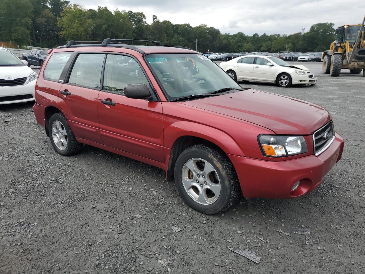 2004 Subaru Forester VIN JF1SG65634G741847 copart_com auction photo, rear end damage thumbnail 4