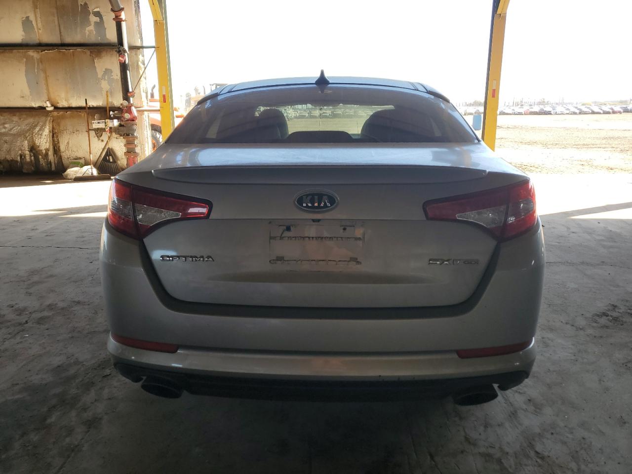 2012 KIA Optima VIN 5XXGR4A63CG025329 Copart auction photo, front end damage thumbnail 6
