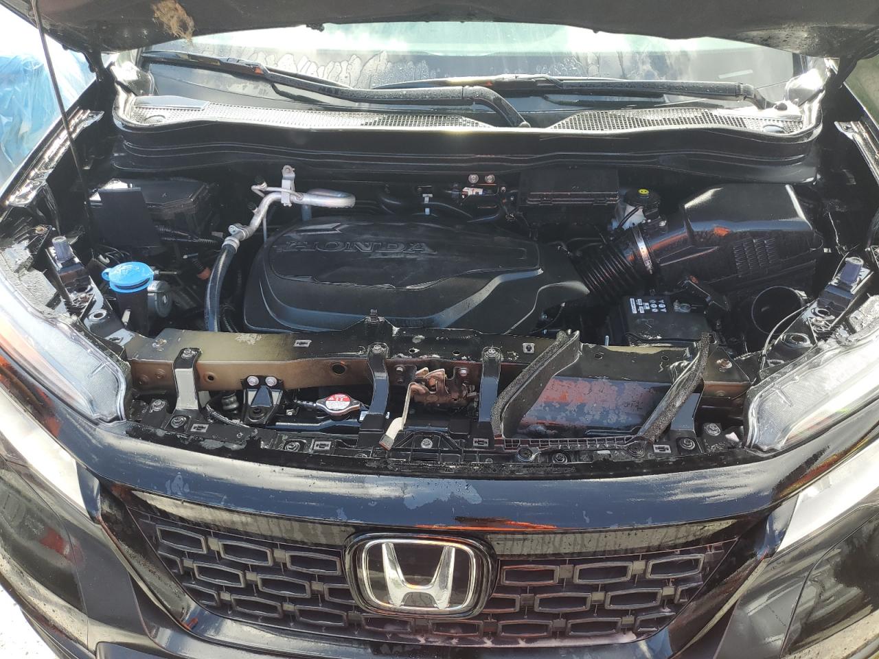 2021 Honda Passport VIN 5FNYF8H00MB010068 Copart auction photo, water/flood damage thumbnail 12