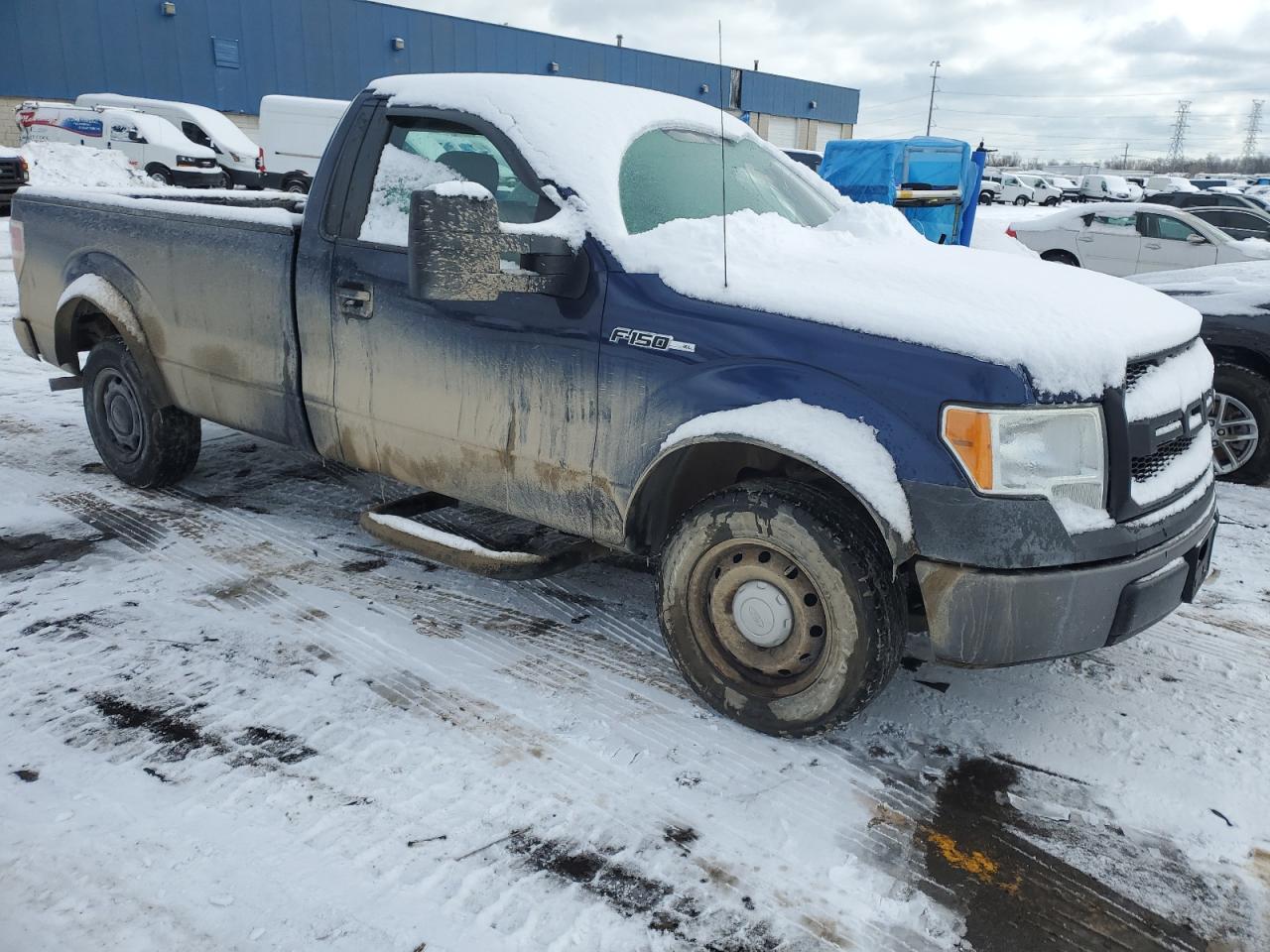 2009 Ford F-150 VIN 1FTRF12W39KA89206 Copart auction photo, side damage thumbnail 4
