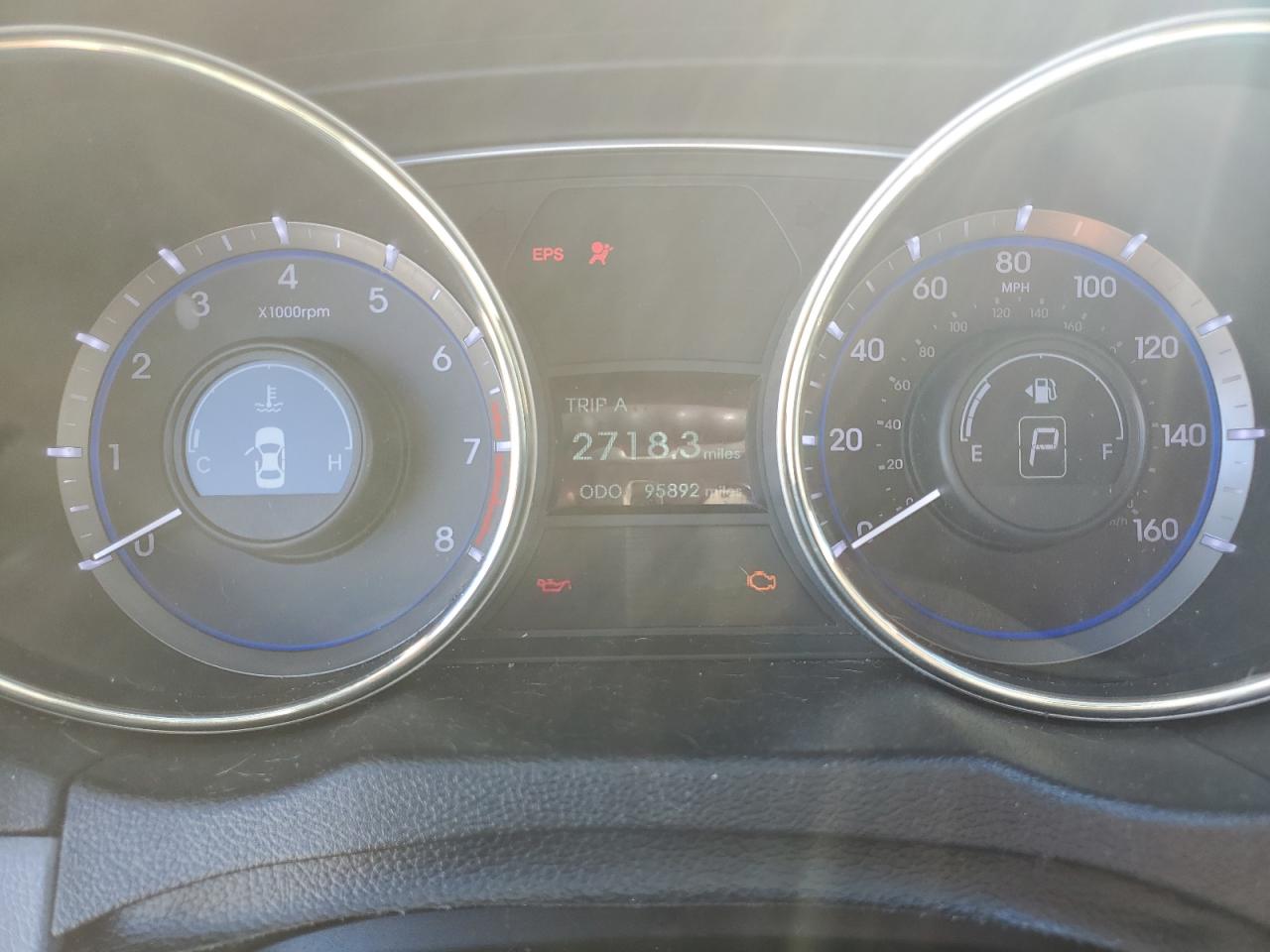2013 Hyundai Sonata VIN 5NPEB4AC0DH679955 Copart auction photo, mechanical damage thumbnail 9