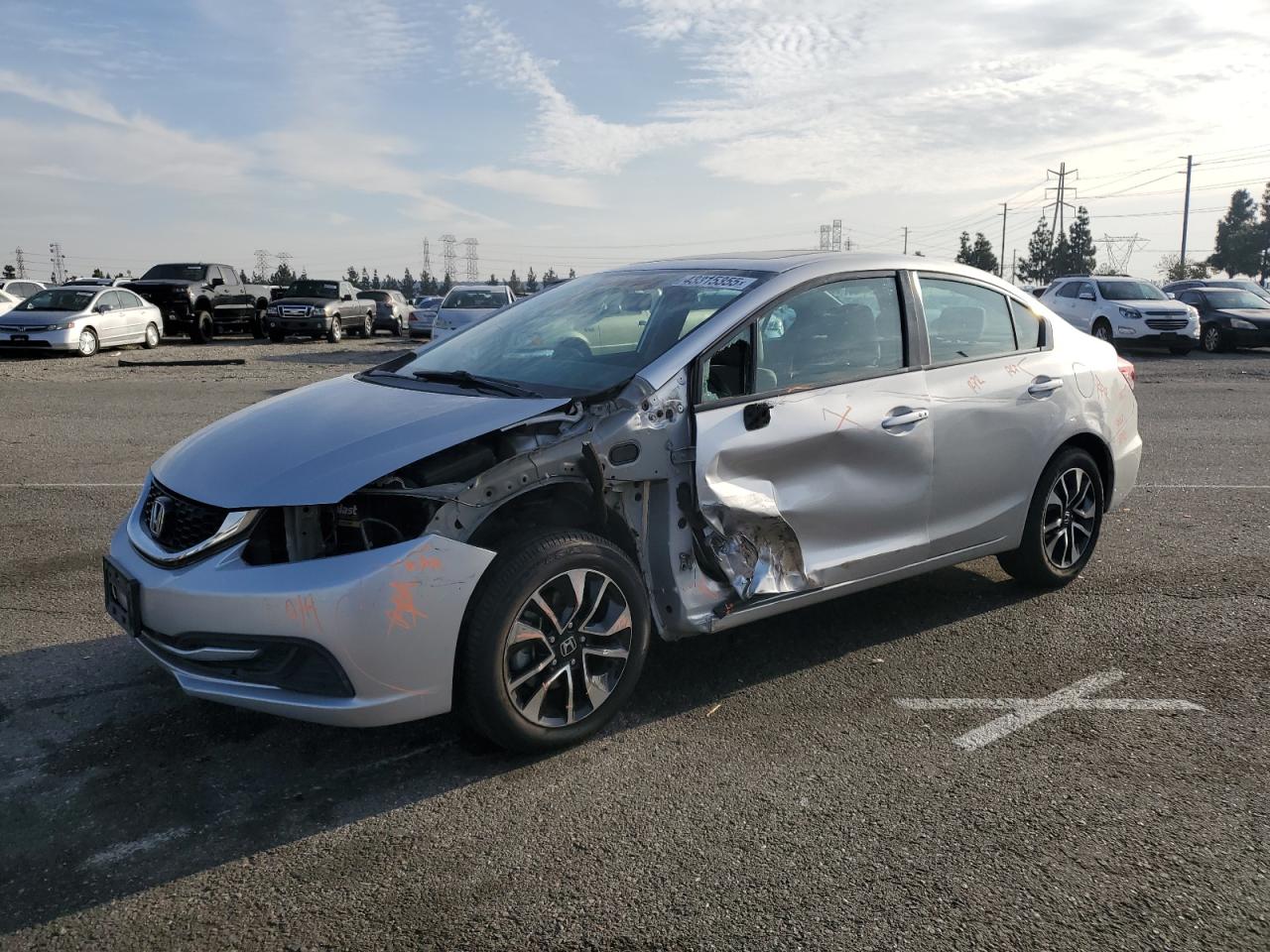2014 Honda Civic VIN 19XFB2F8XEE258800