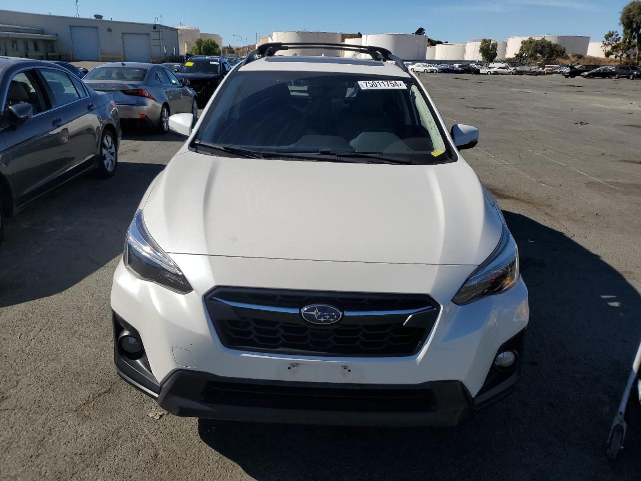 2018 Subaru XV VIN JF2GTAMC8JH282392 Copart auction photo, rear end / side damage thumbnail 5