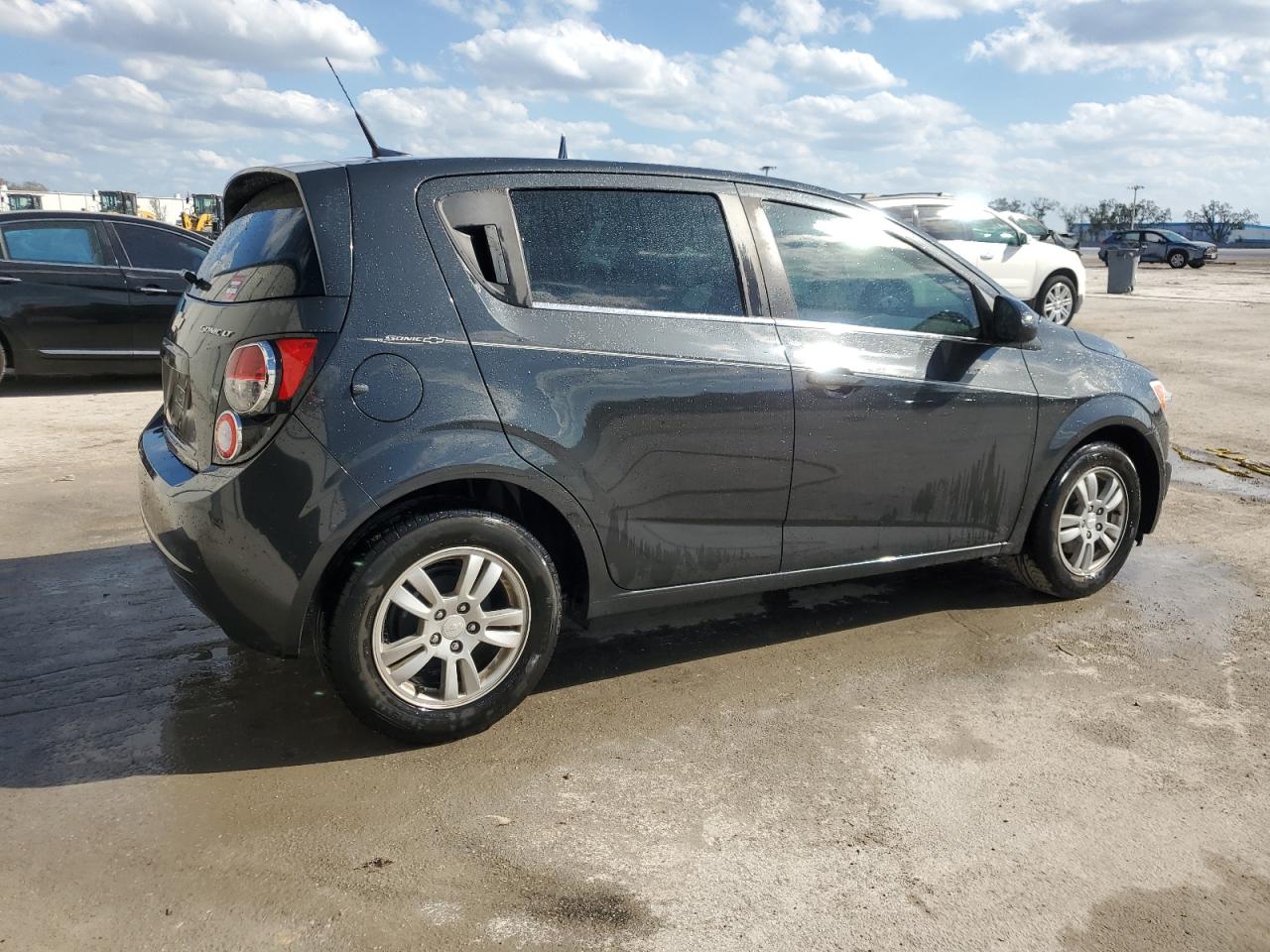 2014 Chevrolet Sonic VIN 1G1JC6SH1E4198937 Copart auction photo, front end damage thumbnail 3