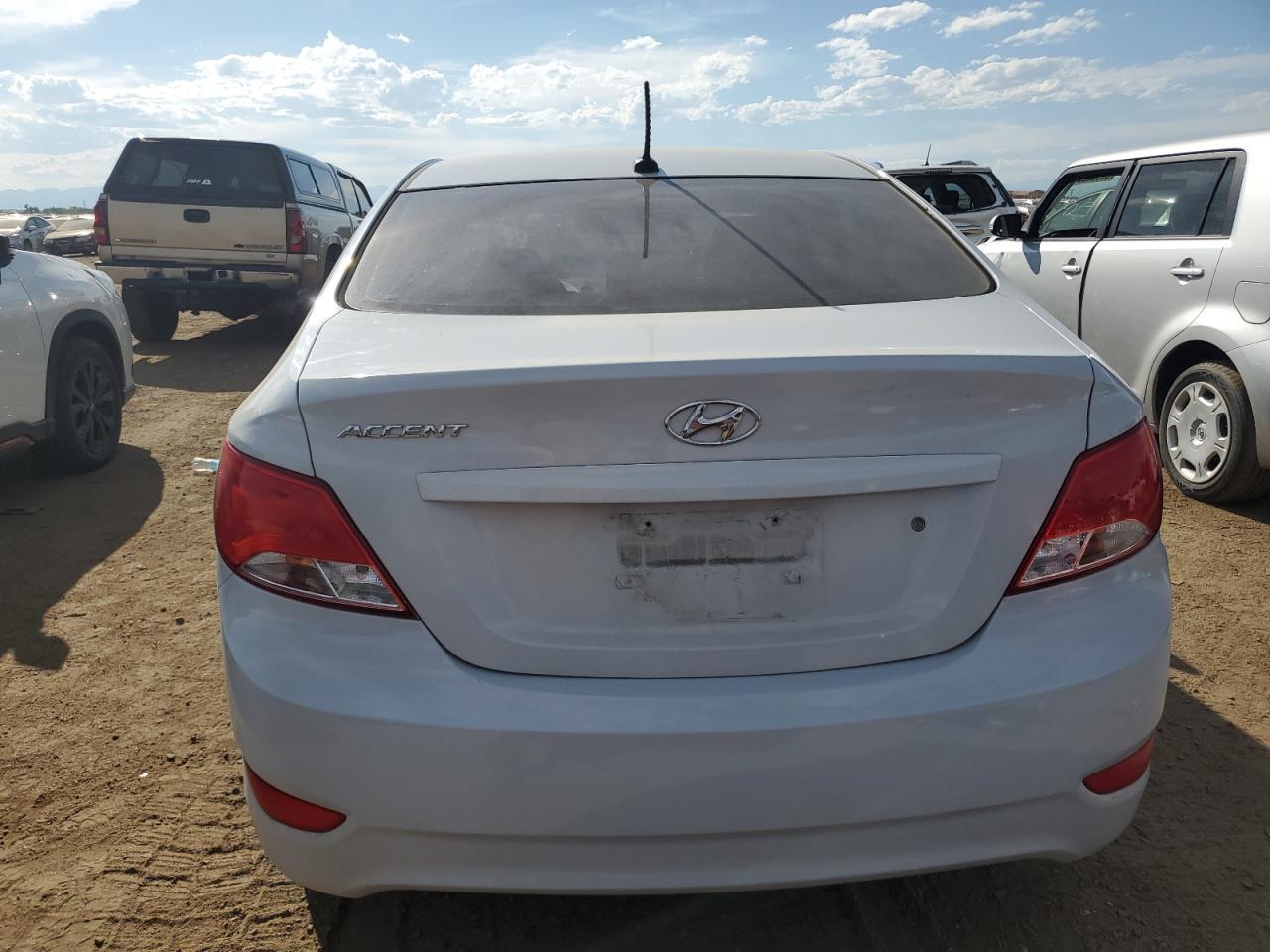 2017 Hyundai Accent VIN KMHCT4AE5HU363271 Copart auction photo, front end damage thumbnail 6