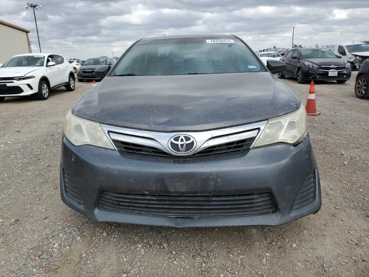 2013 Toyota Camry VIN 4T1BF1FK4DU663796 Copart auction photo, hail damage thumbnail 5