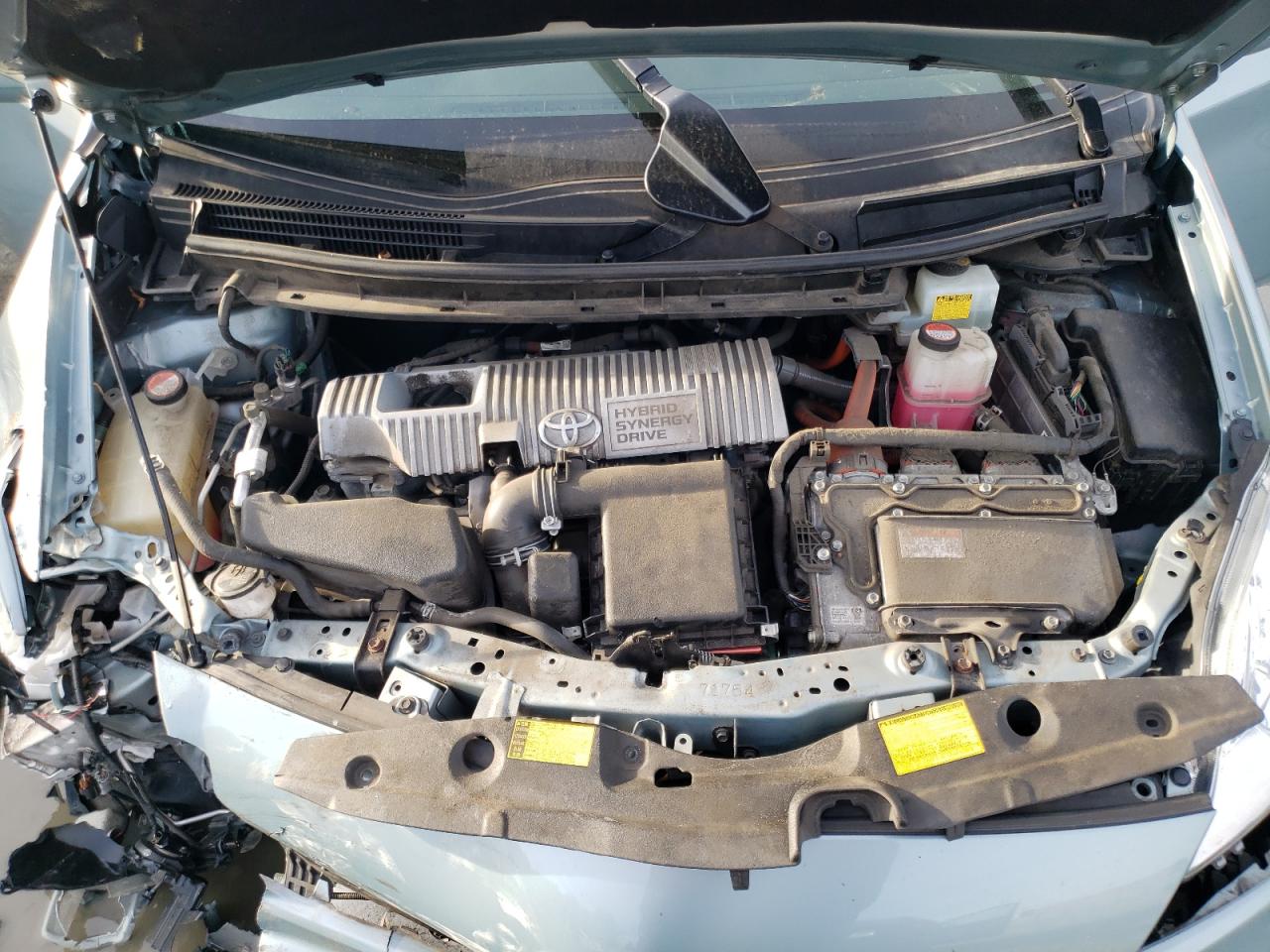 2015 Toyota Prius VIN JTDKN3DU8F1878951 Copart auction photo, front end damage thumbnail 11
