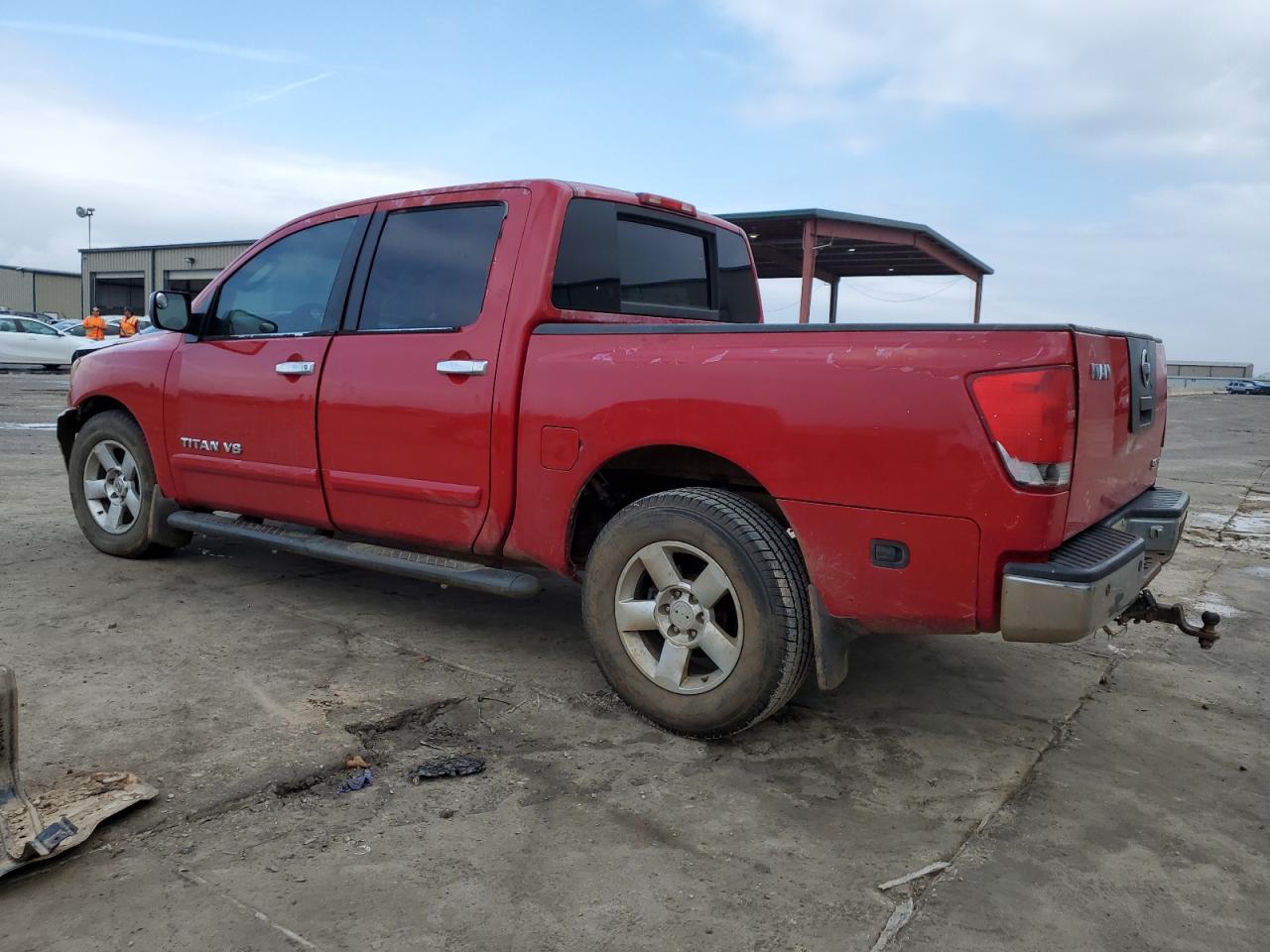 2005 Nissan Titan VIN 1N6BA07A45N564472 Copart auction photo, front end / minor dent/scratches damage thumbnail 2
