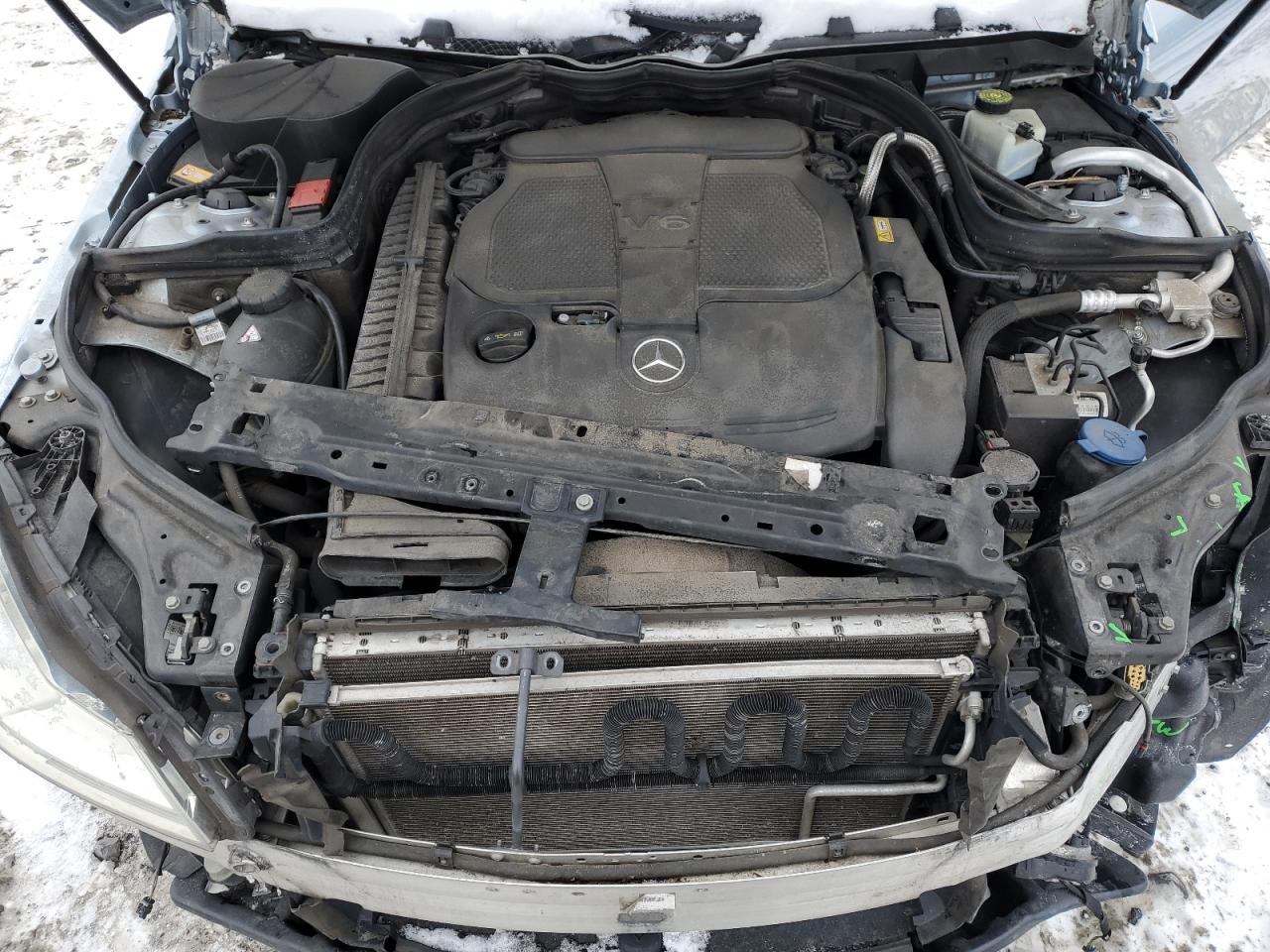 2014 Mercedes-Benz C-klasse VIN WDDGF8ABXEA938039 Copart auction photo, front end / side damage thumbnail 11