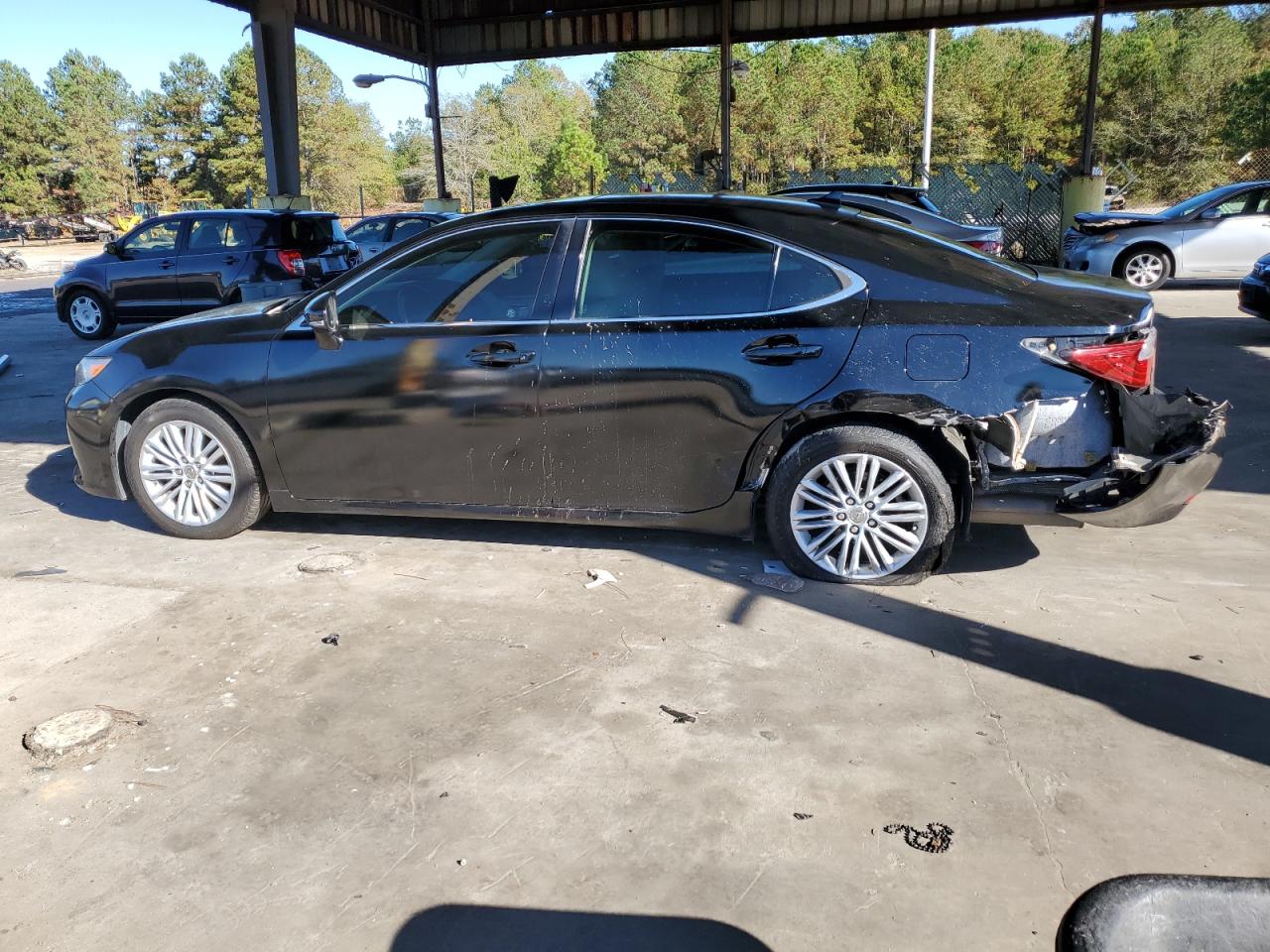 2014 Lexus ES VIN JTHBK1GG4E2093708 Copart auction photo, water/flood damage thumbnail 2