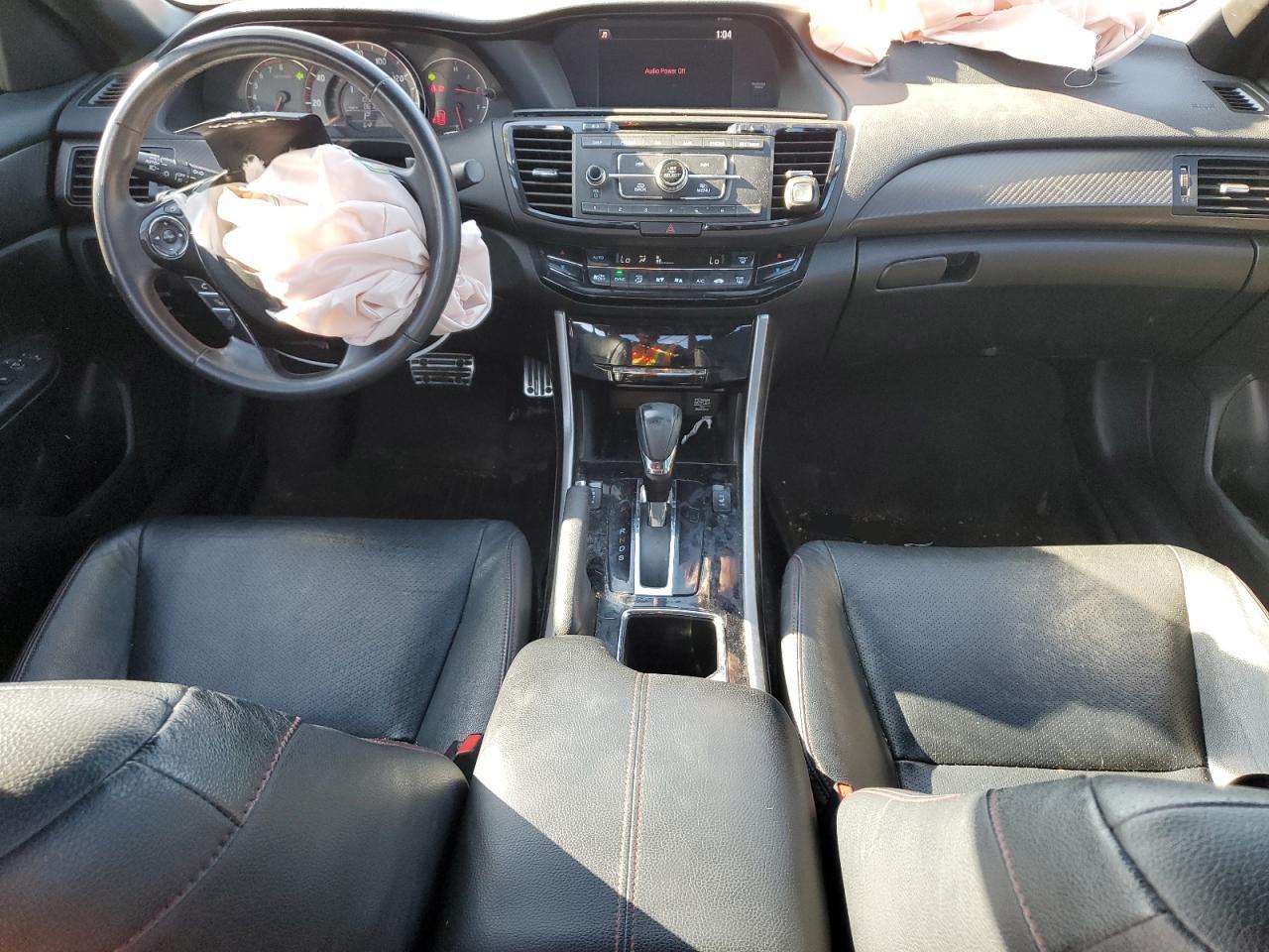 2017 Honda Accord VIN 1HGCR2F16HA040573 Copart auction photo, front end damage thumbnail 8