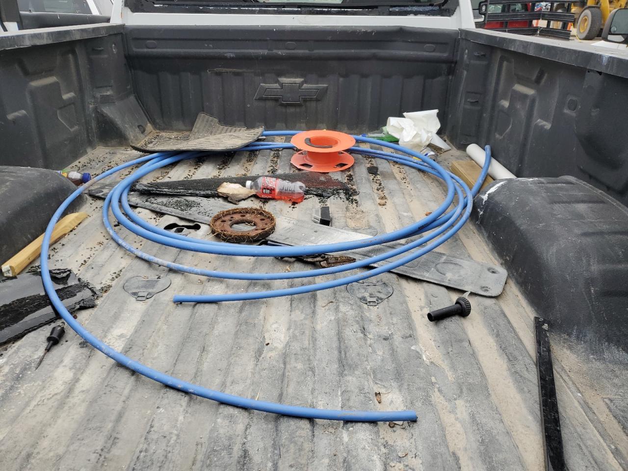 2024 Chevrolet Silverado VIN 1GC3YNEY6RF101989 Copart auction photo, all over damage thumbnail 10