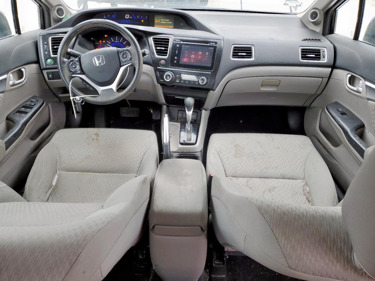 2015 Honda Civic VIN 19XFB2F88FE099227 Copart auction photo, top/roof damage thumbnail 8