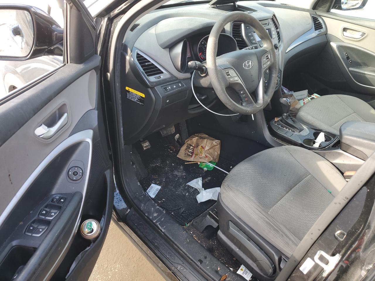 2015 Hyundai Santa Fe VIN 5XYZT3LBXFG252595 Copart auction photo, rear end damage thumbnail 8