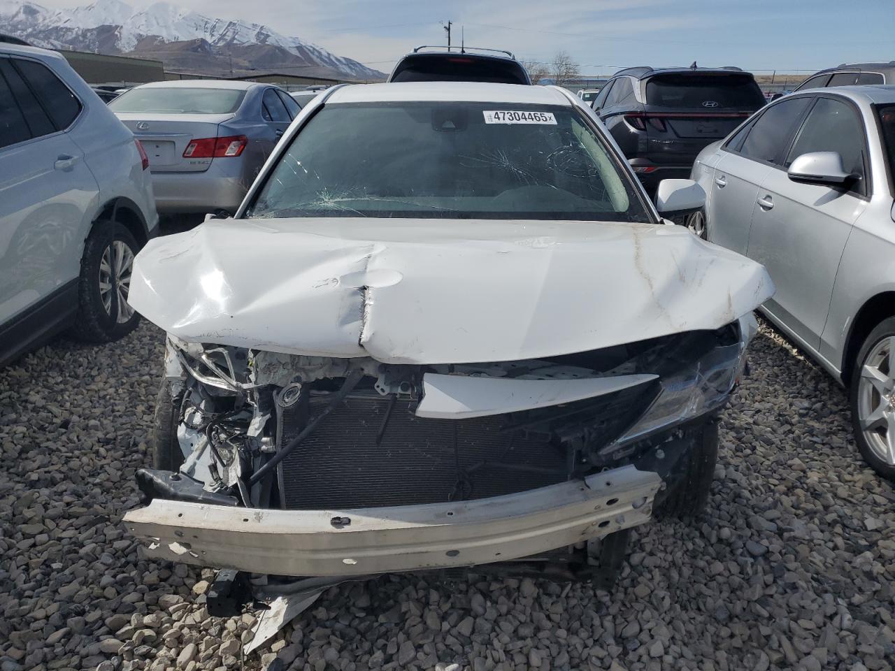 2022 Toyota Camry VIN 4T1C11AK6NU003108 Copart auction photo, front end / all over damage thumbnail 5