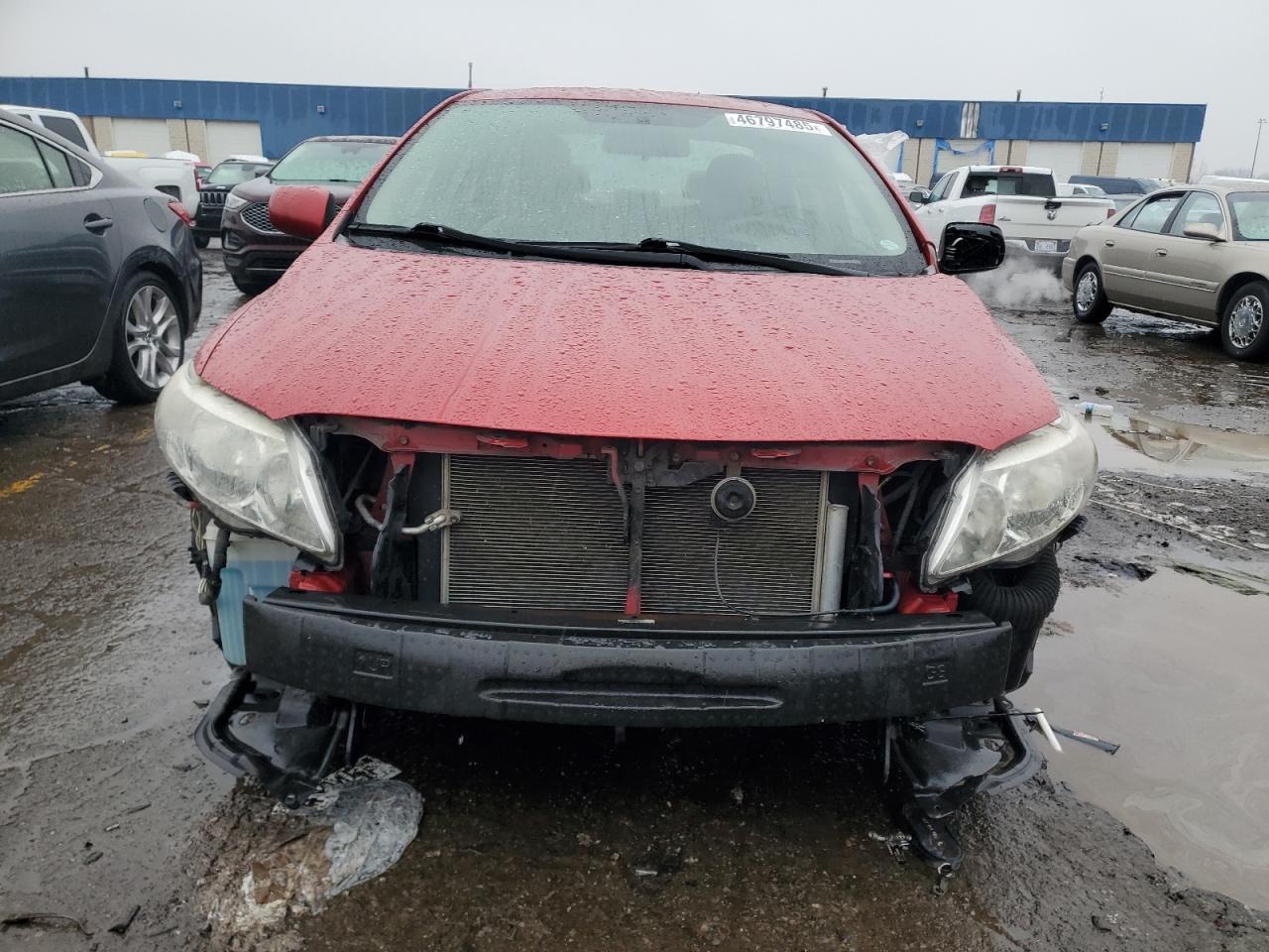 2010 Toyota Corolla VIN 1NXBU4EE5AZ339948 Copart auction photo, front end damage thumbnail 5