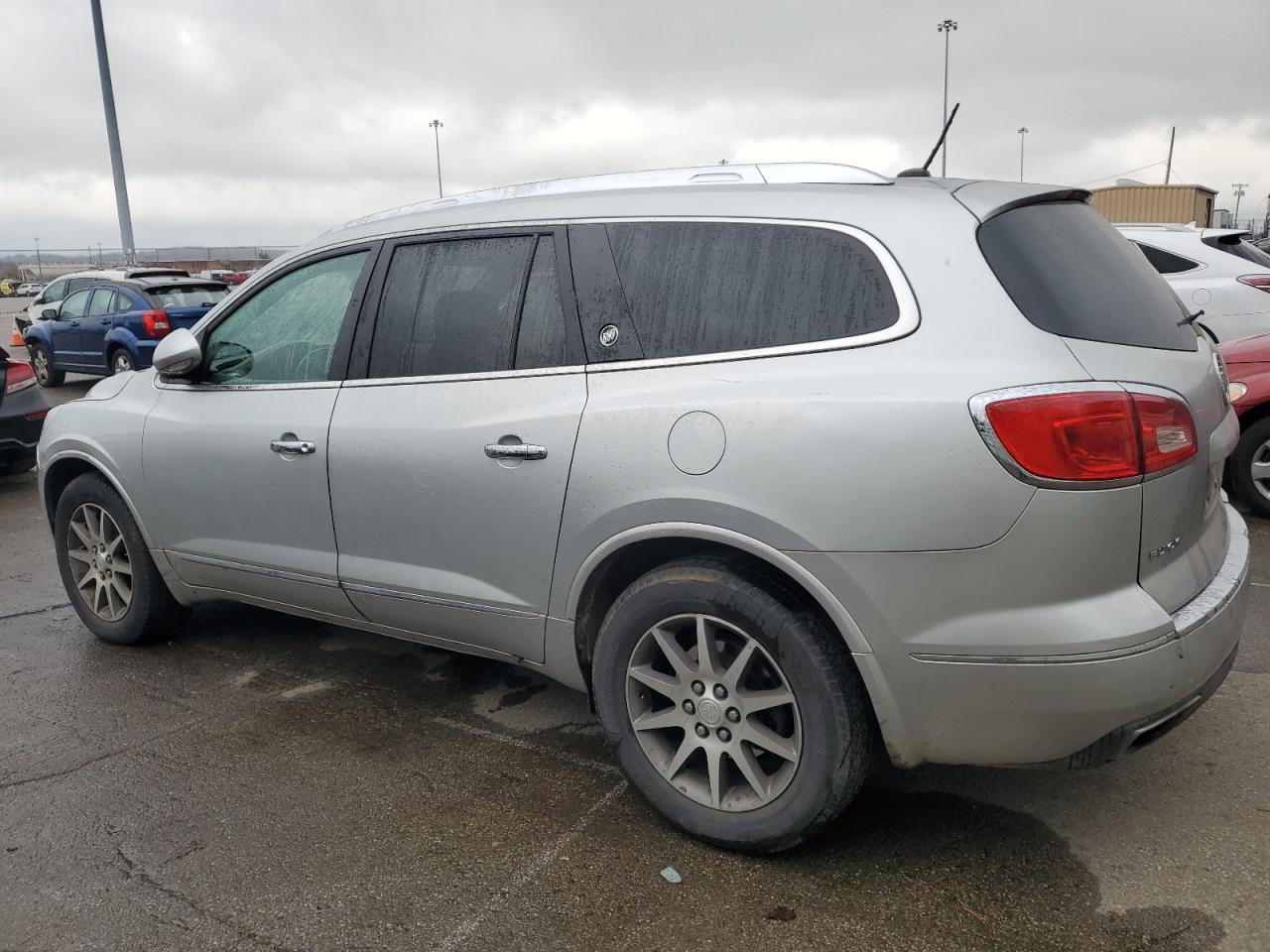 2014 Buick Enclave VIN 5GAKRBKD4EJ274007 Copart auction photo, all over damage thumbnail 2