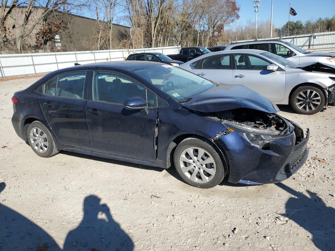 2021 Toyota Corolla VIN 5YFEPMAE5MP162561 Copart auction photo, front end / mechanical damage thumbnail 4