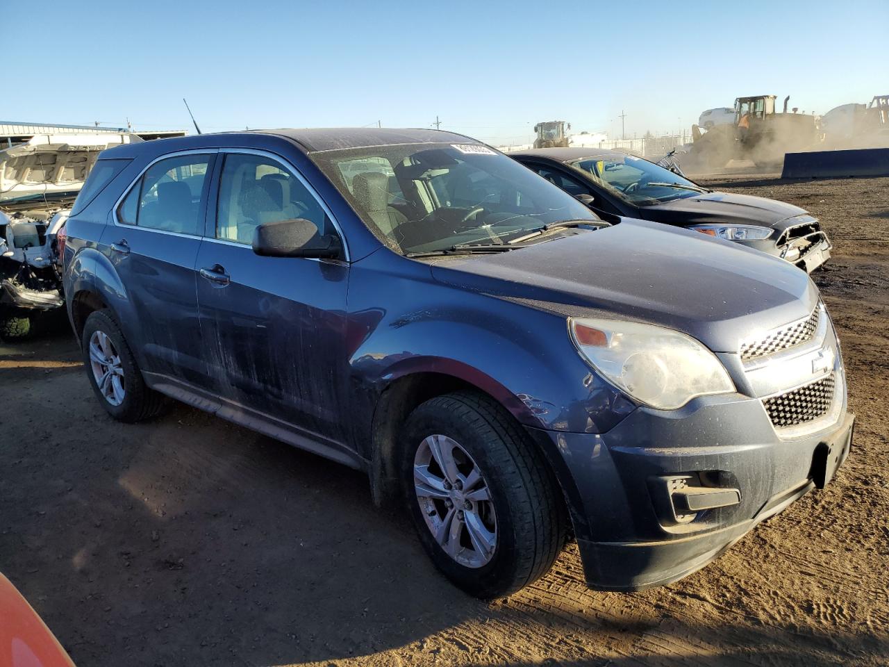 2013 Chevrolet Equinox VIN 2GNALBEK5D6173714 Copart auction photo, rear end / side damage thumbnail 4