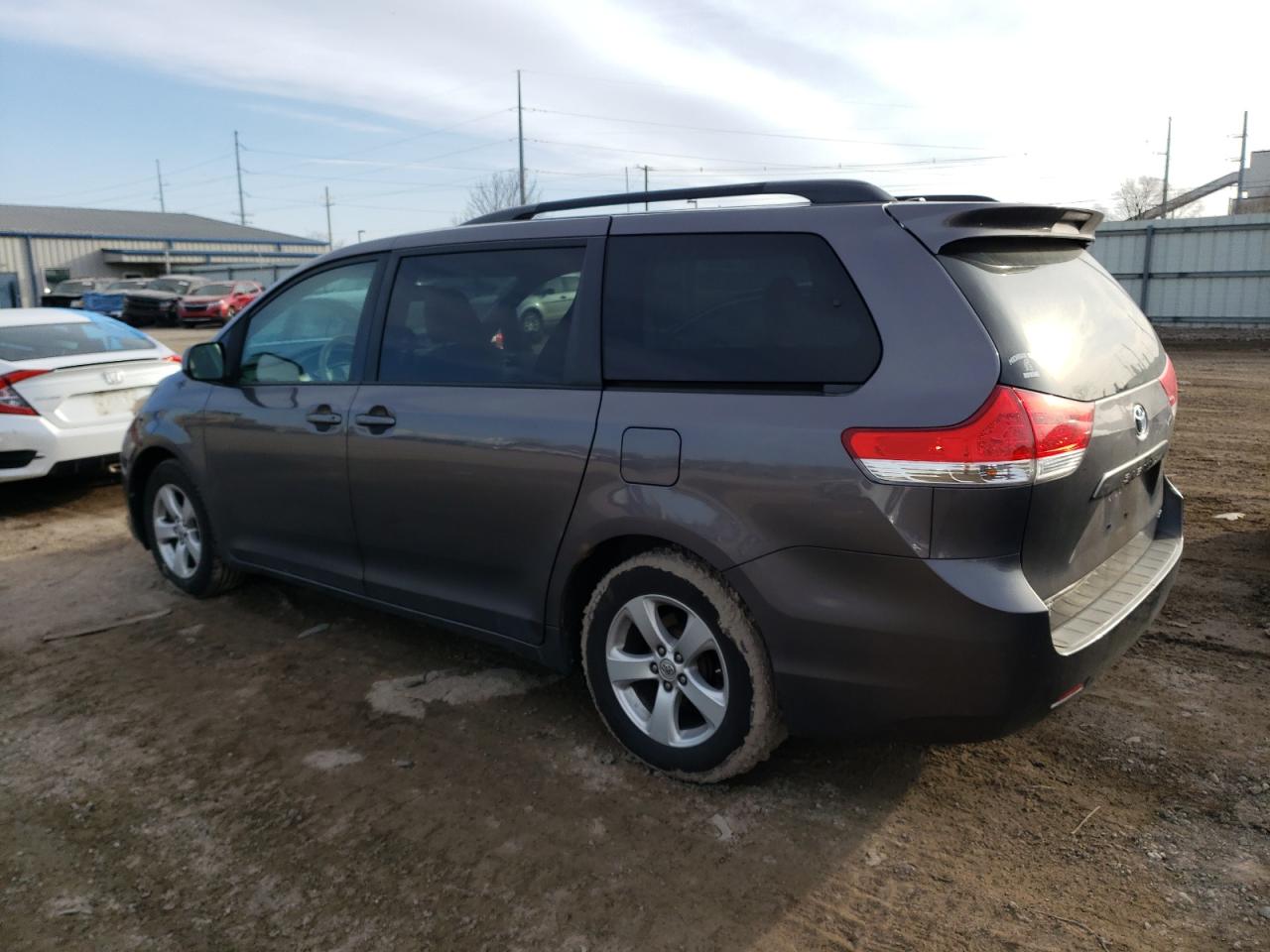 2011 Toyota Sienna VIN 5TDKK3DC4BS097356 Copart auction photo, side damage thumbnail 2