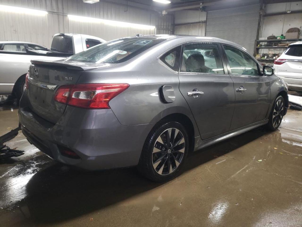 2018 Nissan Sentra VIN 3N1AB7AP9JY220329 Copart auction photo, front end / side damage thumbnail 3