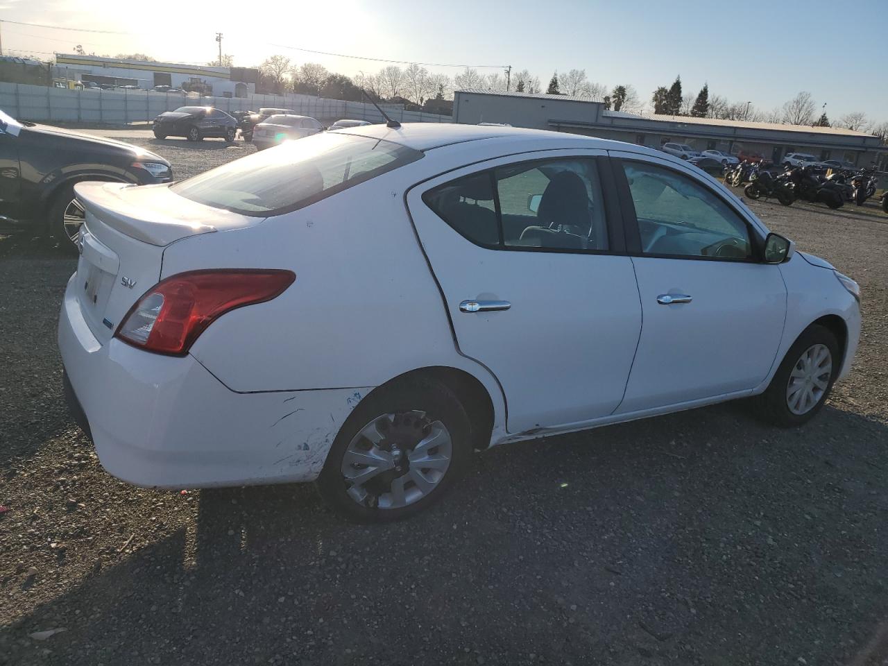 2016 Nissan Versa VIN 3N1CN7AP6GL838827 Copart auction photo, undercarriage / side damage thumbnail 3