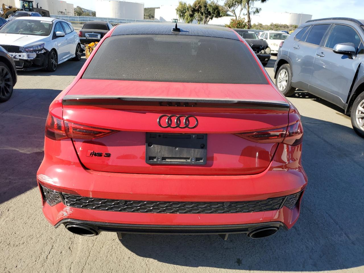 2023 Audi RS3 VIN WUAG4DGY9PA909612 Copart auction photo, all over damage thumbnail 6