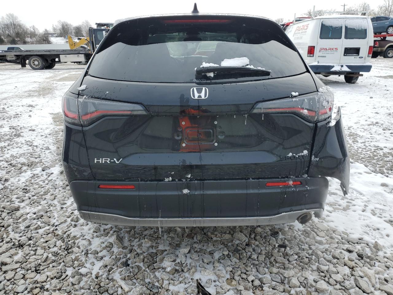 2024 Honda HR-V VIN 3CZRZ2H59RM758786 Copart auction photo, rear end damage thumbnail 6