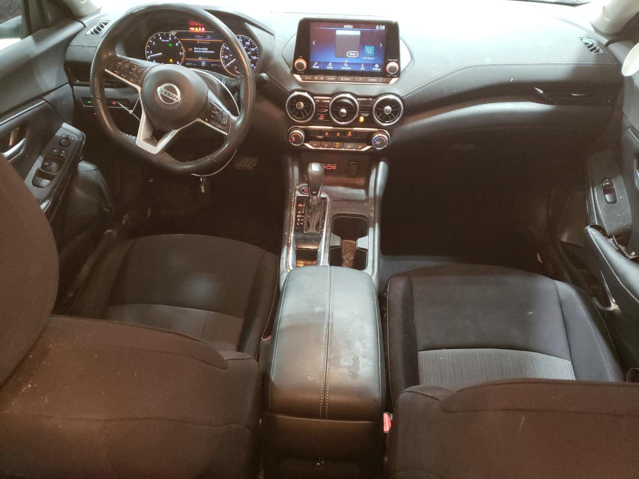 2022 Nissan Sentra VIN 3N1AB8CV7NY296347 Copart auction photo, side / front end damage thumbnail 8