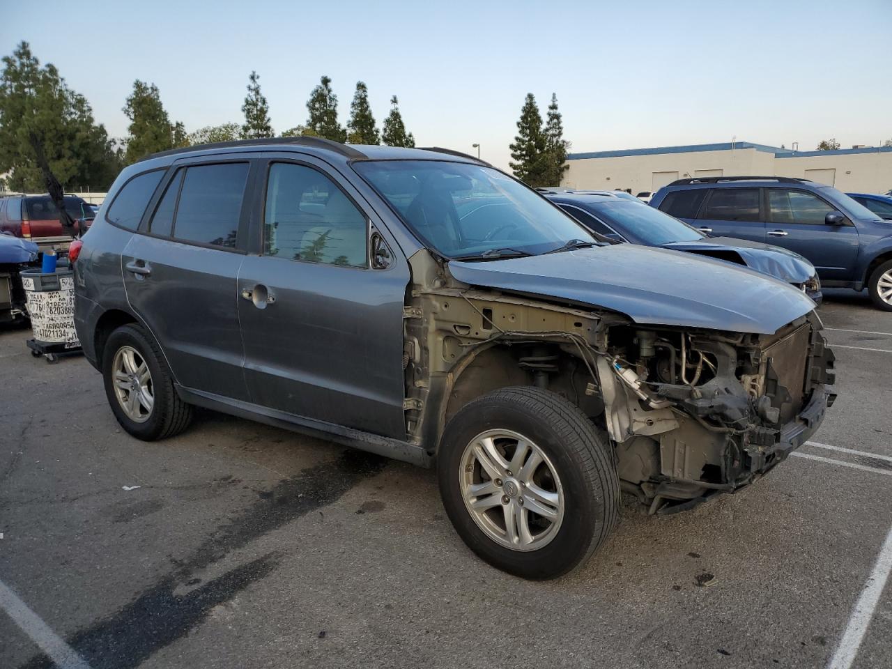 2011 Hyundai Santa Fe VIN 5XYZG3ABXBG066086 Copart auction photo, front end damage thumbnail 4