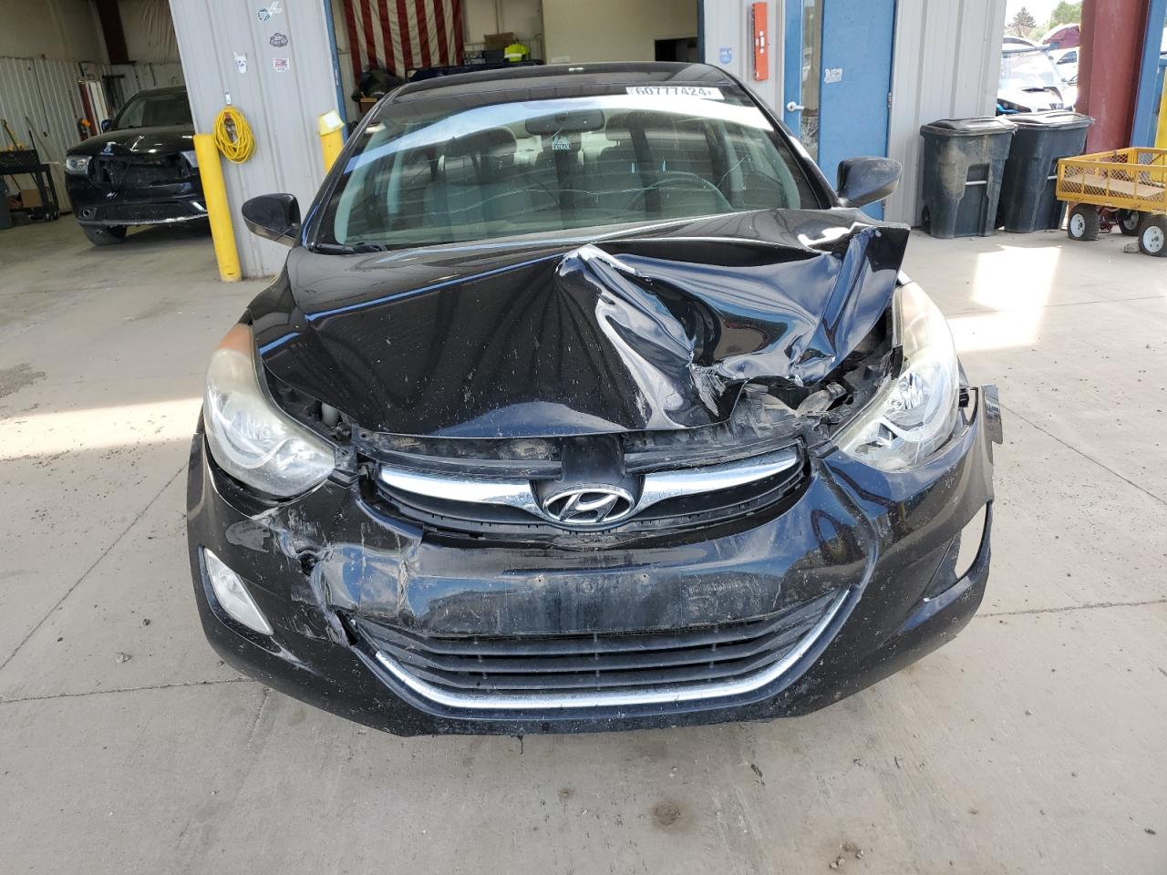 2012 Hyundai Elantra VIN 5NPDH4AE4CH140698 Copart auction photo, front end / rear end damage thumbnail 5