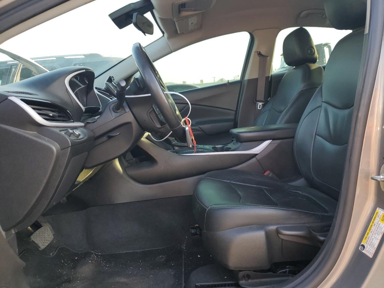2017 Chevrolet Volt VIN 1G1RC6S50HU167305 Copart auction photo, front end / side damage thumbnail 7