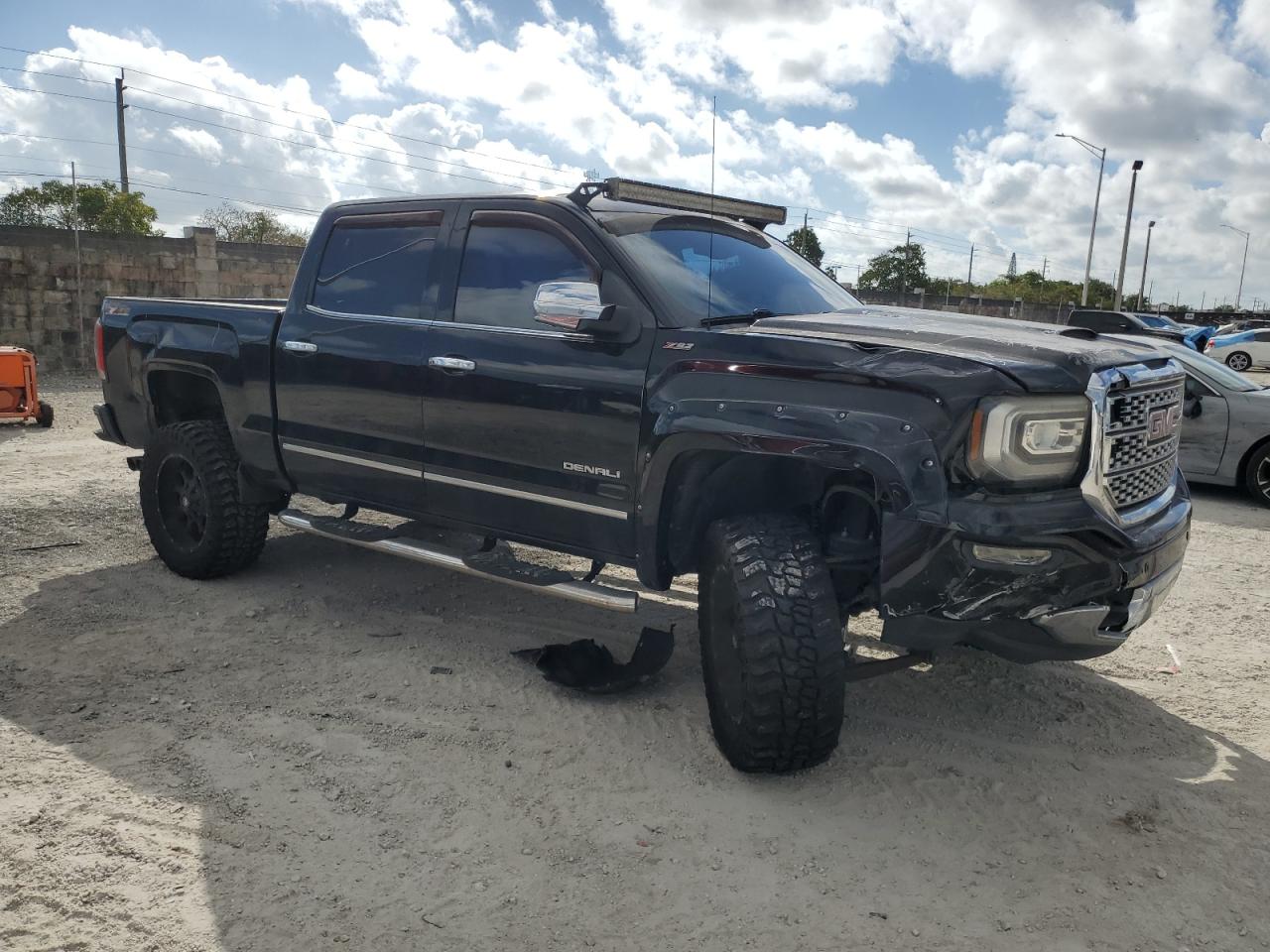 2016 GMC Sierra VIN 3GTU2PEC8GG143842 Copart auction photo, front end / rear end damage thumbnail 4