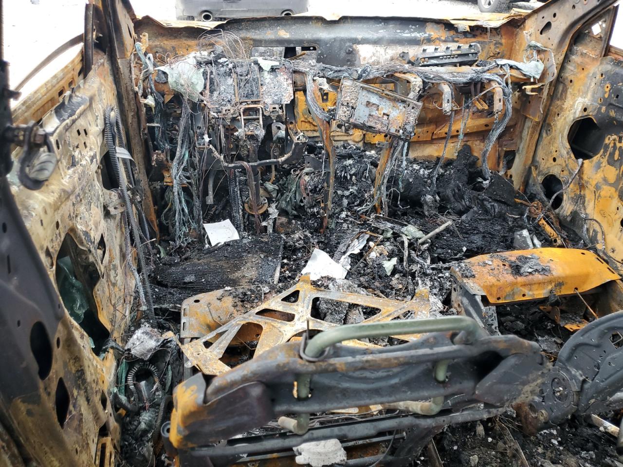2017 Nissan Rogue VIN 5N1AT2MV0HC838841 Copart auction photo, burn damage thumbnail 8
