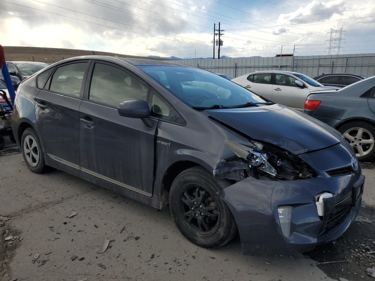 2012 Toyota Prius VIN JTDKN3DU5C5502244 Copart auction photo, front end / minor dent/scratches damage thumbnail 4