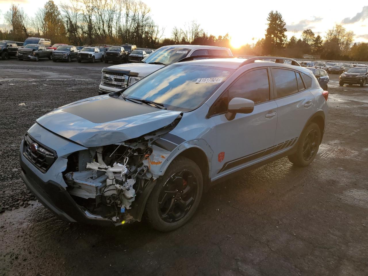 2021 Subaru XV VIN JF2GTHMC0MH663389
