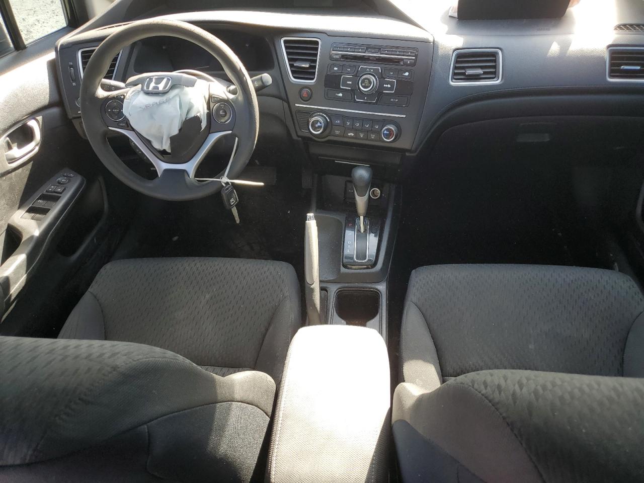 2014 Honda Civic VIN 2HGFB2F57EH512121 Copart auction photo, front end / minor dent/scratches damage thumbnail 8
