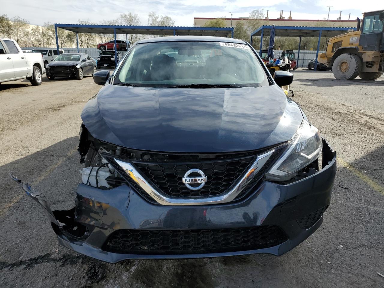 2016 Nissan Sentra VIN 3N1AB7AP9GL652389 Copart auction photo, front end / rear end damage thumbnail 5