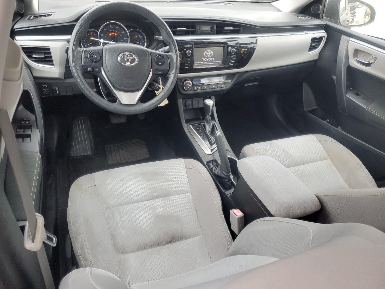2016 Toyota Corolla VIN 2T1BURHE8GC670123 Copart auction photo, front end / side damage thumbnail 8