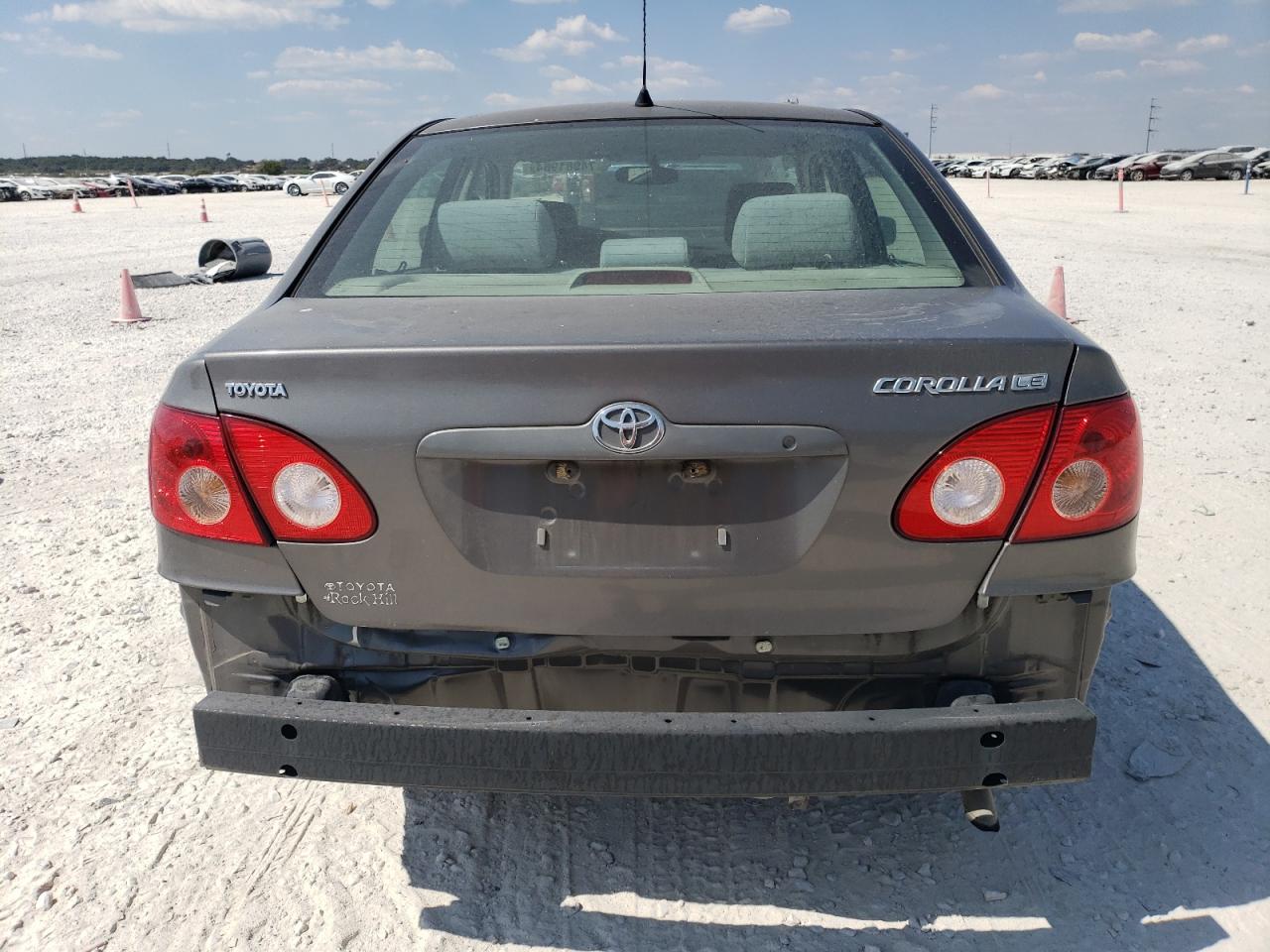 2006 Toyota Corolla VIN 1NXBR32E66Z726399 Copart auction photo, rear end damage thumbnail 6